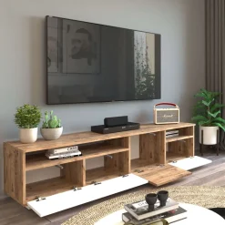 Meuble TV en aggloméré Lise