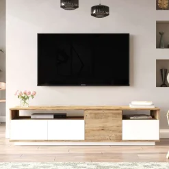 Meuble TV en aggloméré Lise