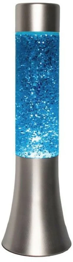 Mini lampe à poser en métal et verre Paillettes