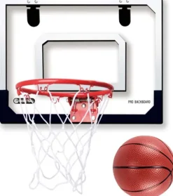 Mini panier de basket avec accroches de porte