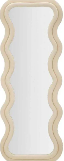 Miroir en MDF Emily 60 x 6 x 160 cm (Crème)