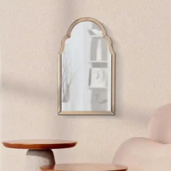 Miroir en MDF rose Tangier (47 x 1 x 80 cm)