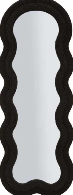 Miroir en MDF Teddy 60 x 4 x 160 cm (Noir)