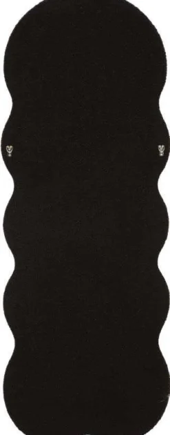 Miroir en MDF Teddy 60 x 4 x 160 cm (Noir)