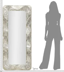 Miroir mural en métal Argelux (Rectangulaire)
