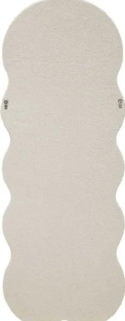 Miroir mural en velours Teddy 60 x 4 x 160 cm