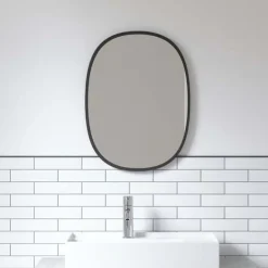 Miroir ovale 45,7 x 61 cm Hub