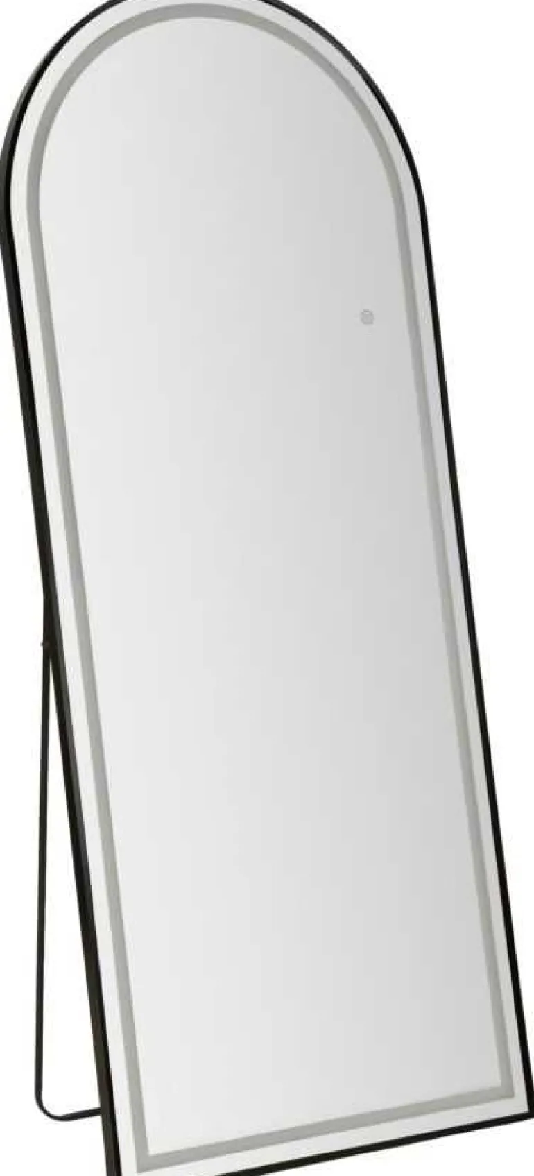 Miroir à poser avec bandeau led Léonie 70 x 170 cm (Arc)