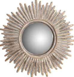 Miroir soleil en polyrésine Agathe 20 cm