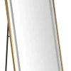 Miroir sur pieds avec bandeau led 3 couleurs Marcia (Arc)