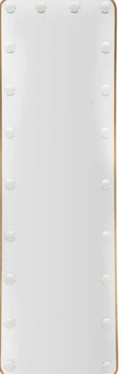 Miroir sur pieds avec led 3 couleurs Hollywood (Rectangulaire)