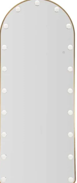Miroir sur pieds avec led 3 couleurs Hollywood (Arc)