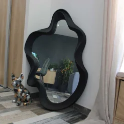 Miroir vague en polyéthylène Optik (Noir)
