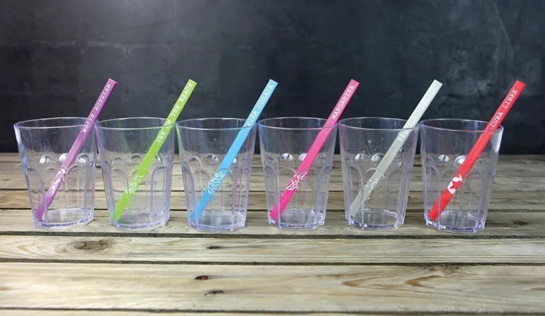 Mélangeur cocktail avec recettes (Lot de 6)