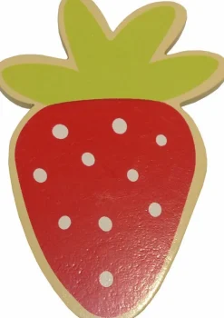 Motifs en bois Fraise (Lot de 6)