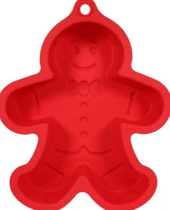 Moule à gateau en silicone Bonhomme pain d'épices