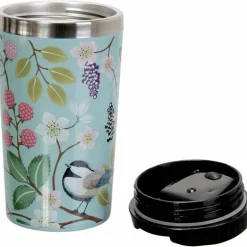 Mug de transport double paroi imprimé végétal 35 CL (Modèle 3)