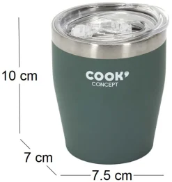Mug de transport expresso 16cl (Vert)