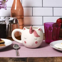 Mug licorne avec corne 40 cl