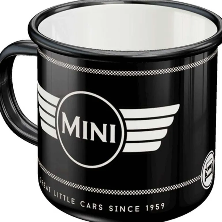 Mug publicitaire en métal émaillé 360 ml (Mini)