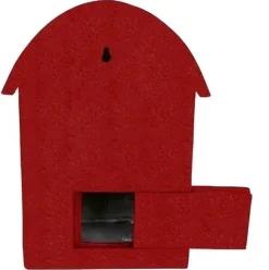 Nichoir boite à lettres britannique rouge