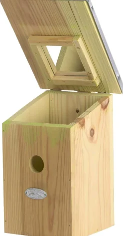 Nichoir mésange bois et zinc