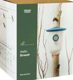 Nichoir pour oiseaux du jardin BreedR (Bleu)