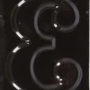 Numéro de maison en fer émaillé (Chiffre 3)