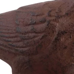 Oiseau déco en fonte