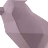 Oiseau en résine mat origami 24cm (Violet)