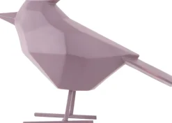 Oiseau en résine mat origami 24cm (Violet)