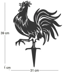 Oiseau sur pique coq gaulois emblème de la France
