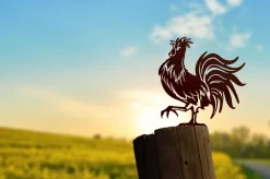 Oiseau sur pique coq gaulois emblème de la France