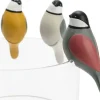 Oiseaux mignons à poser en polyérsine (Lot de 3)