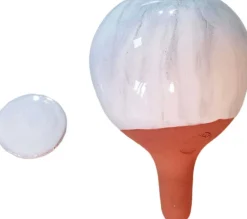 Ollas à planter en argile medium Marbré