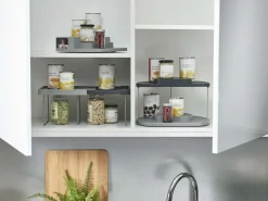 Organisateur rotatif à 2 niveaux Cupboard store