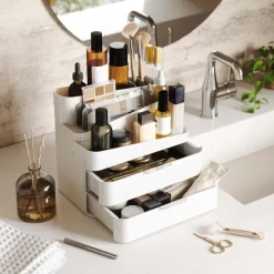 Organiseur de cosmétiques avec tiroirs Glam