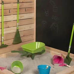 Outil de jardin en plastique pour enfant 70 cm (Râteau classique)