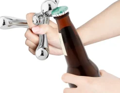 Ouvre-bouteille en zinc Rodeo
