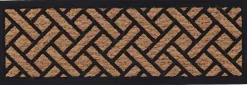 Paillasson caoutchouc et coco Tissage