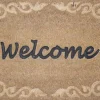 Paillasson coco relief Welcome