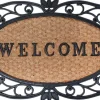Paillasson en caoutchouc et coco Welcome