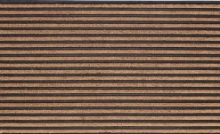 Paillasson en caoutchouc et coco 76 x 45,5 cm (Traits)