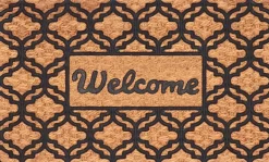 Paillasson en caoutchouc et coco Welcome