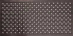 Paillasson en caoutchouc tressé (122 x 61 cm)