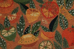 Paillasson en fibres de coco Agrumes 60 x 40 cm