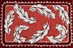 Paillasson en fibres de coco Bloomsbury 60 x 40 cm (Rose)