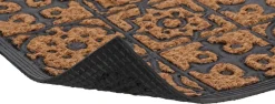 Paillasson en fibres de coco et caoutchouc avec motifs 75 x 45 cm (Mosaique)
