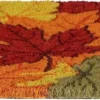 Paillasson en fibres de coco Feuilles