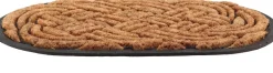 Paillasson en fibres de coco tissé et caoutchouc